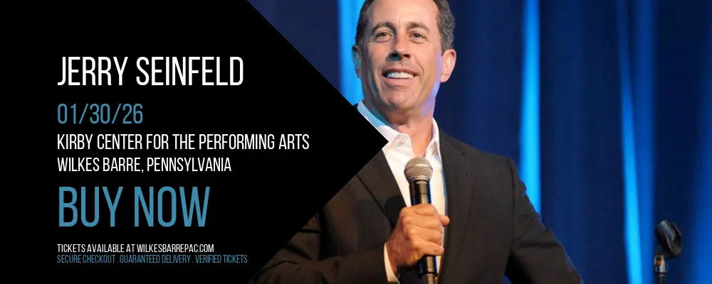 Jerry Seinfeld at Kirby Center for the Performing Arts