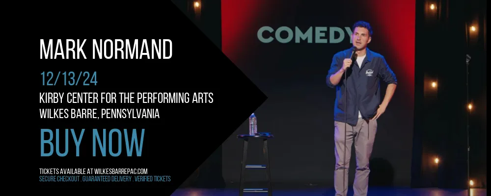 Mark Normand at Kirby Center for the Performing Arts