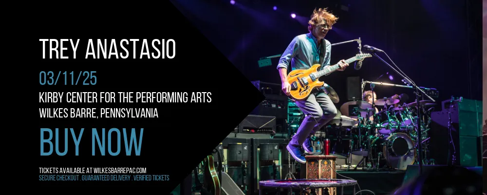 Trey Anastasio at Kirby Center for the Performing Arts