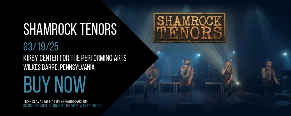 Shamrock Tenors at Kirby Center for the Performing Arts