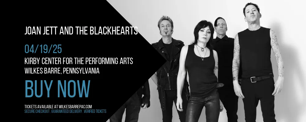 Joan Jett And The Blackhearts at Kirby Center for the Performing Arts